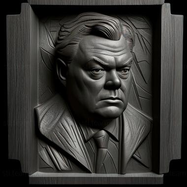 3D model Harry Lime The Third Man Orson Welles (STL)